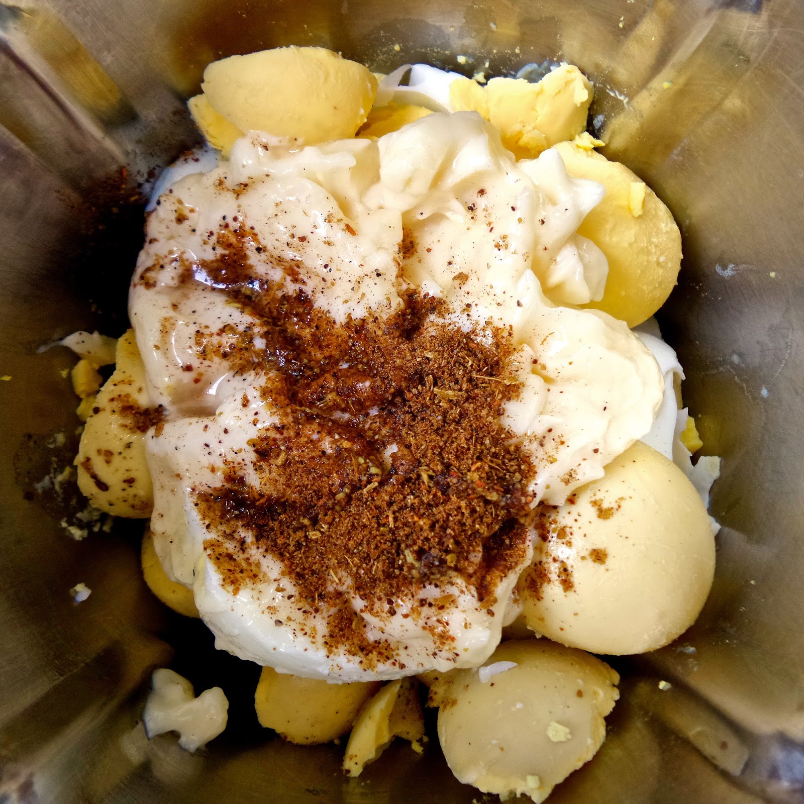 Keep Calm & Curry On Garam Masala Deviled Eggs