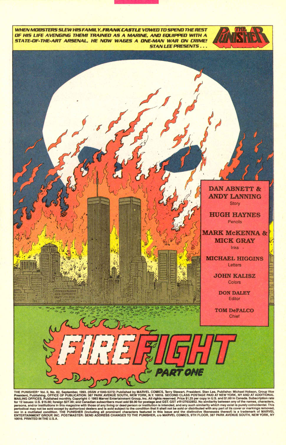Read online The Punisher (1987) comic -  Issue #82 - Firefight - 2
