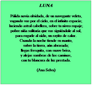 poemas de la luna poemas de la luna