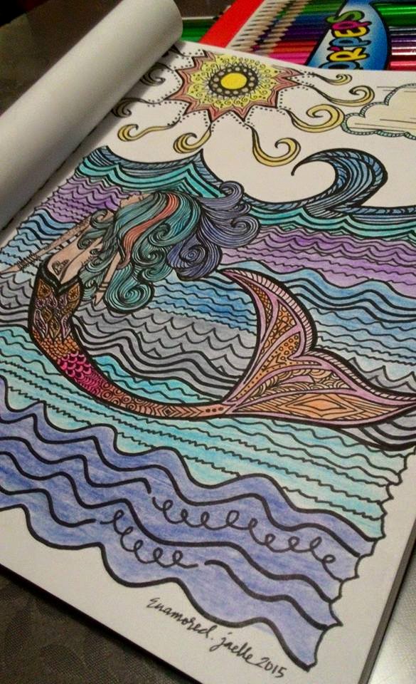Kolorista: Mermaids from Livre a Colorier