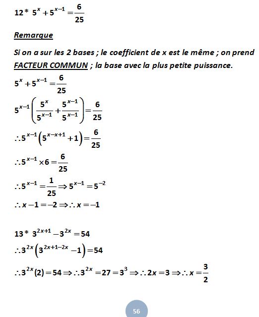 ALGEBRE CHAPITRE 2 | 2EME SECONDAIRE