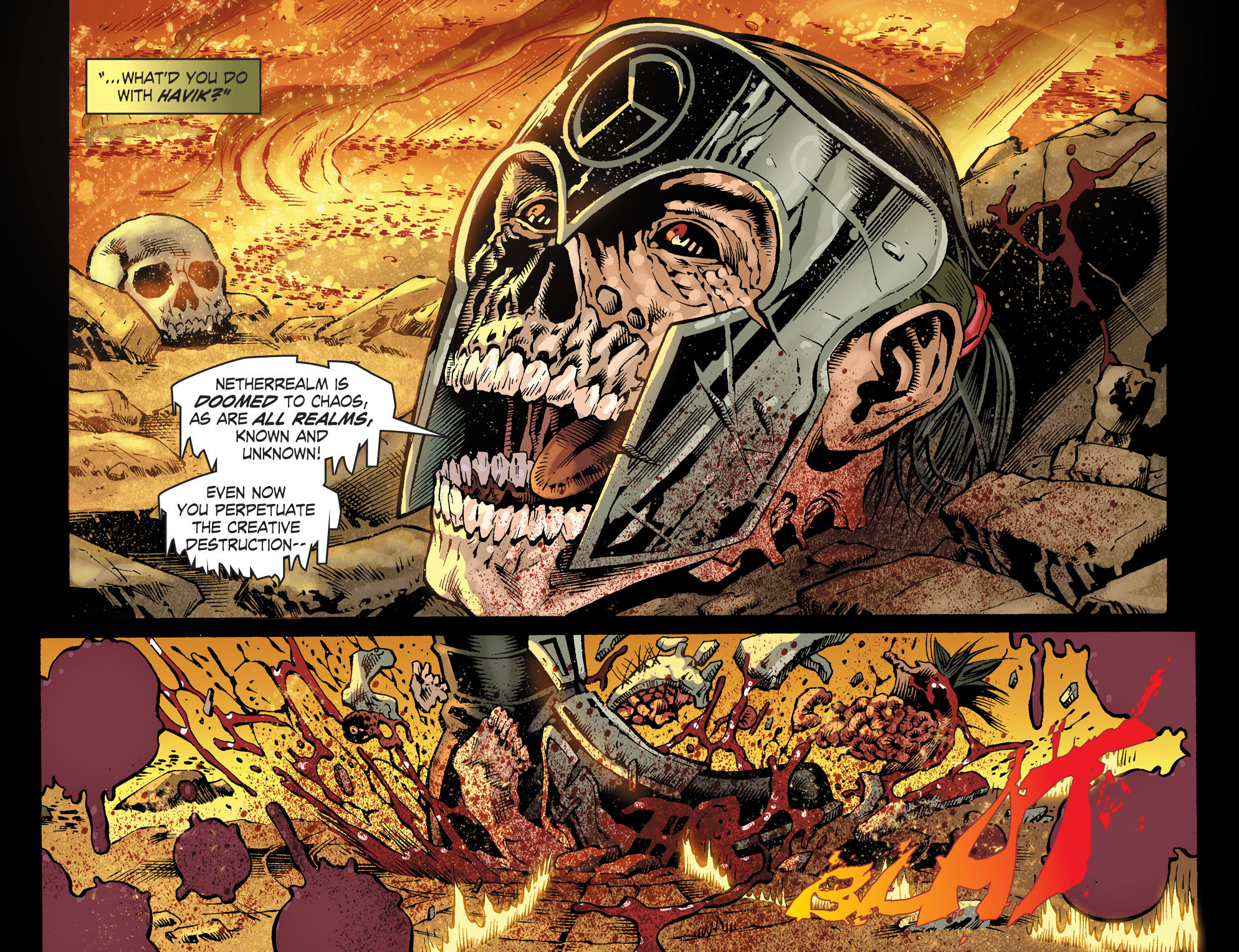 Read online Mortal Kombat X [I] comic -  Issue #34 - 14