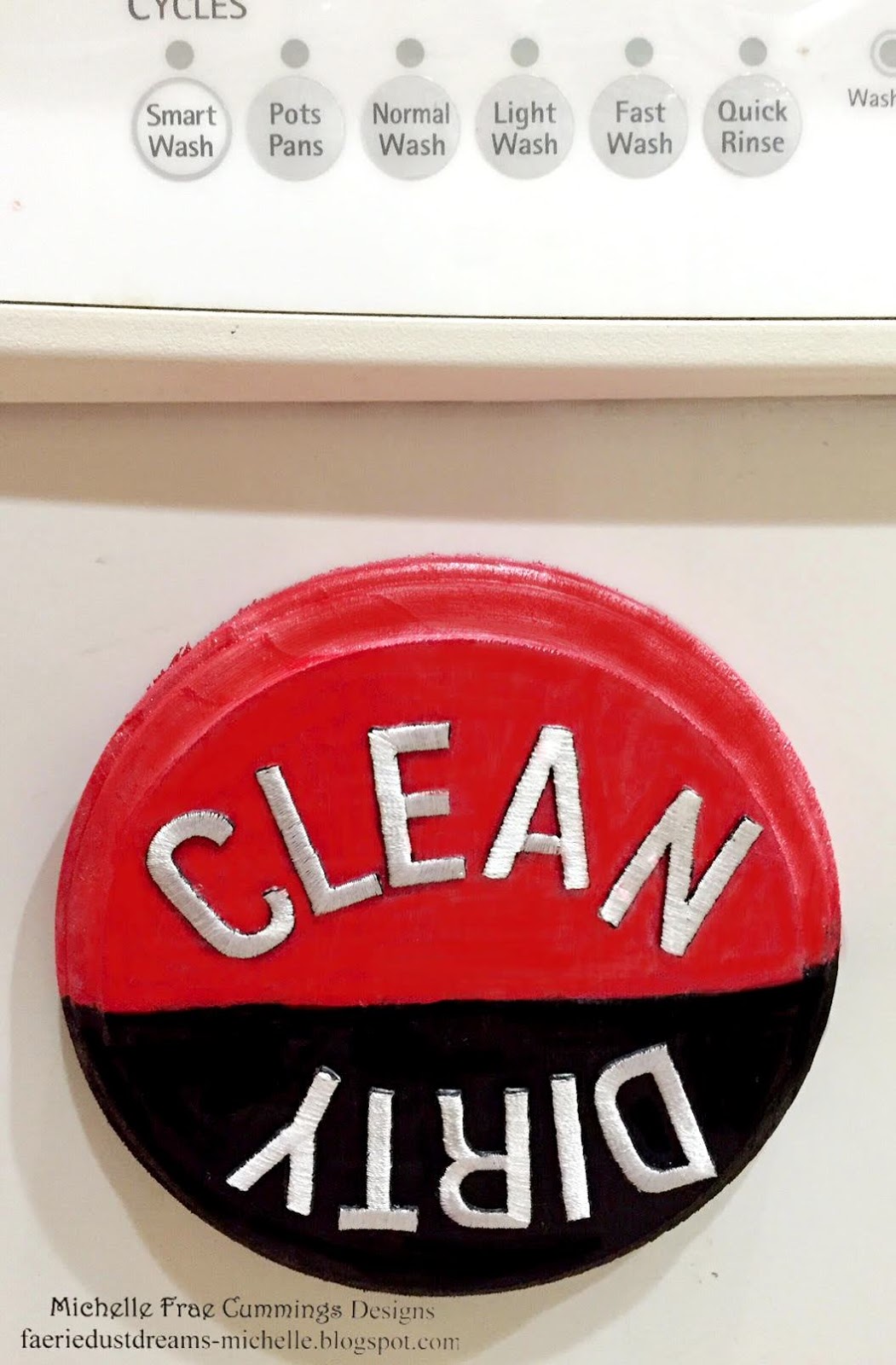 Creating with Joy Clean or Dirty Dishwasher