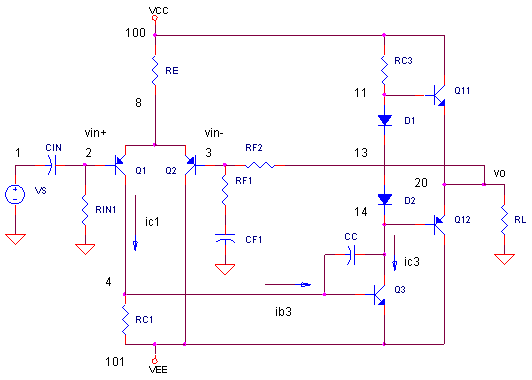 Basic Audio Amplifier Circuit Diagram | Electonics World