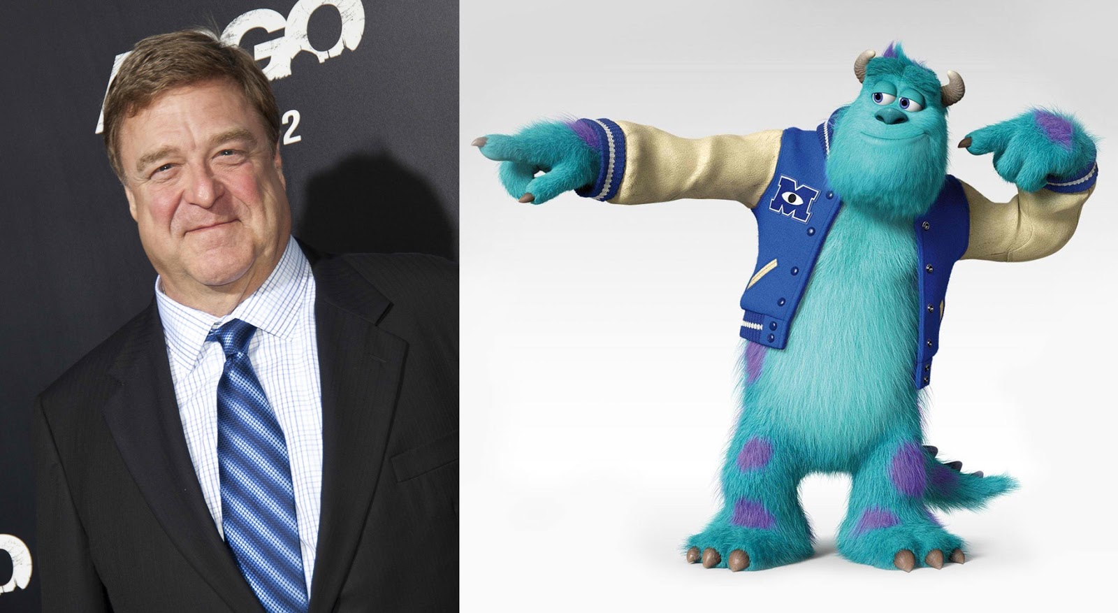 JOHN GOODMAN Revisits Sulley in "MONSTERS UNIVERSITY" .