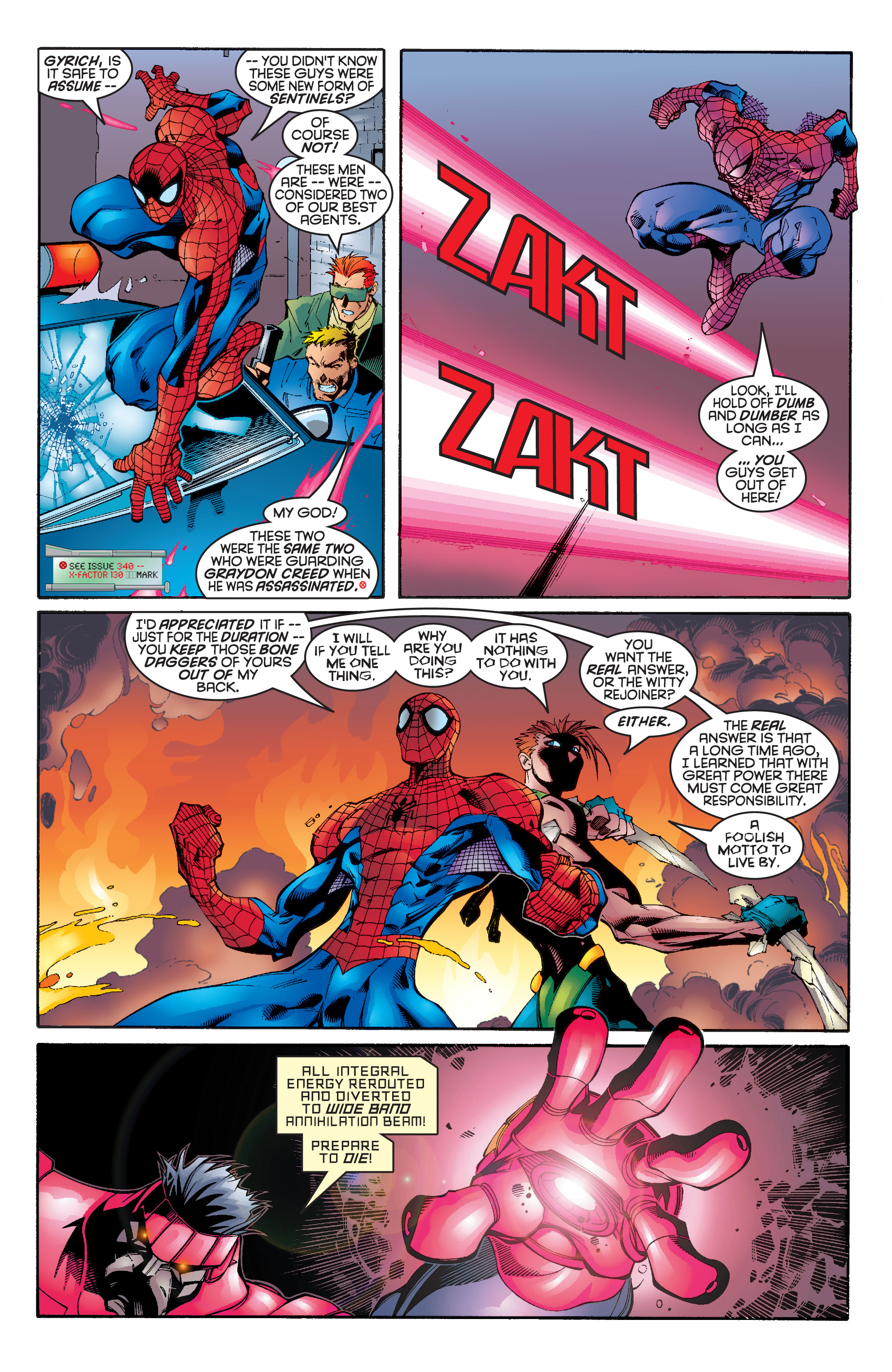 Read online X-Men Milestones: Operation Zero Tolerance comic -  Issue # TPB (Part 1) - 93