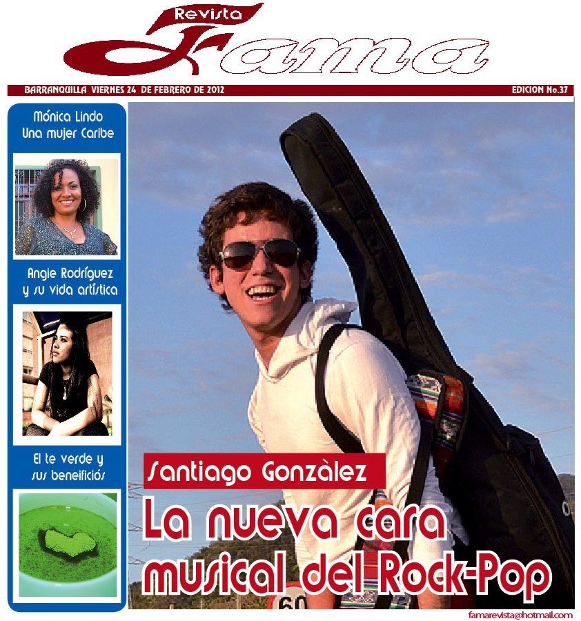 Luz del CorazónELILUC SANTIAGO GONZALEZ GARCIA en Revista FAMA del
