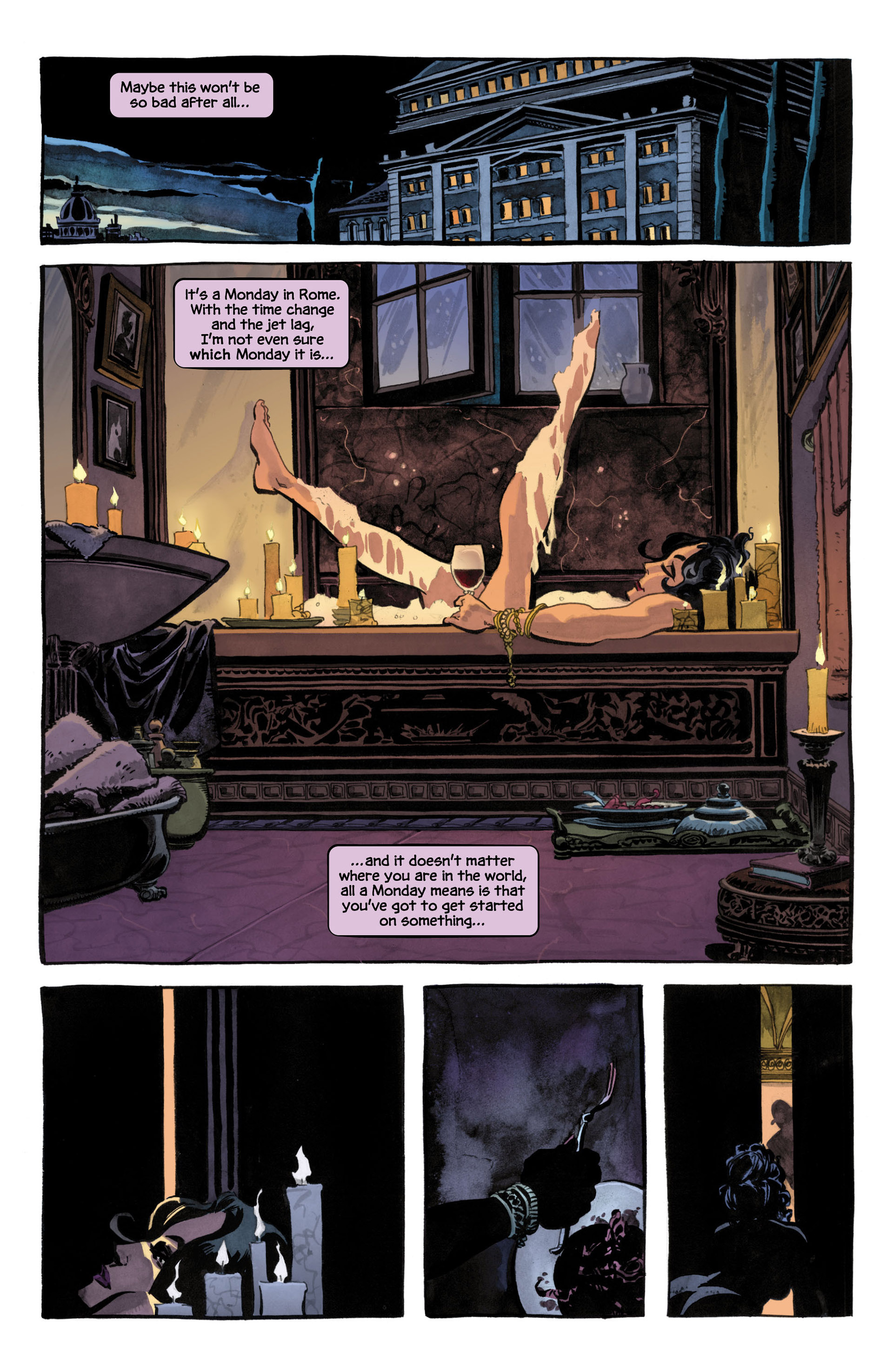 Read online Catwoman: When in Rome comic -  Issue #1 - 17