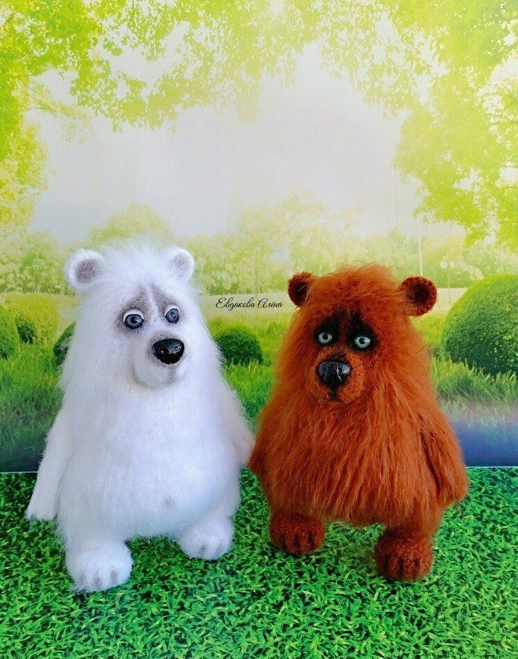 Мишки амигуруми крючком | Амигуруми