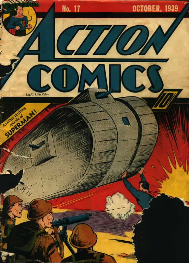 Read online Action Comics (1938) comic -  Issue #17 - 1