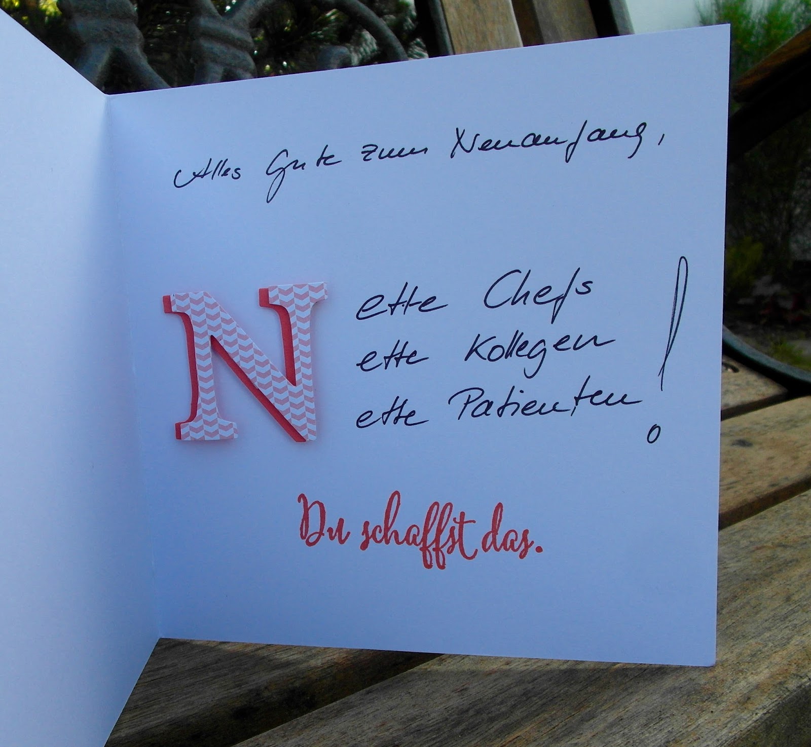 Haus voller Ideen: Karte zum Neuanfang Haus voller Ideen: Karte zum Neuanfang