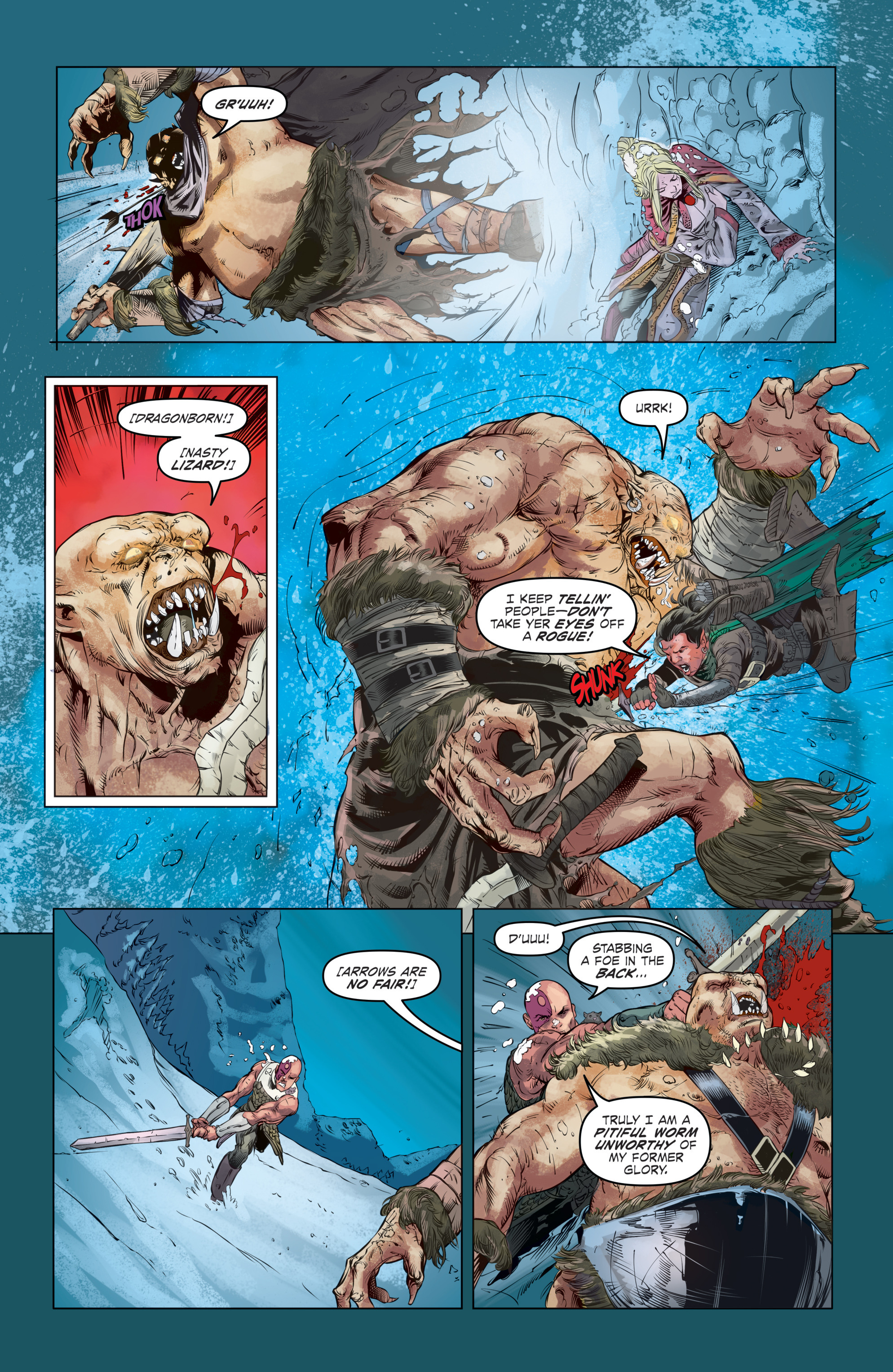 Read online Dungeons & Dragons: Frost Giant's Fury comic -  Issue #1 - 21