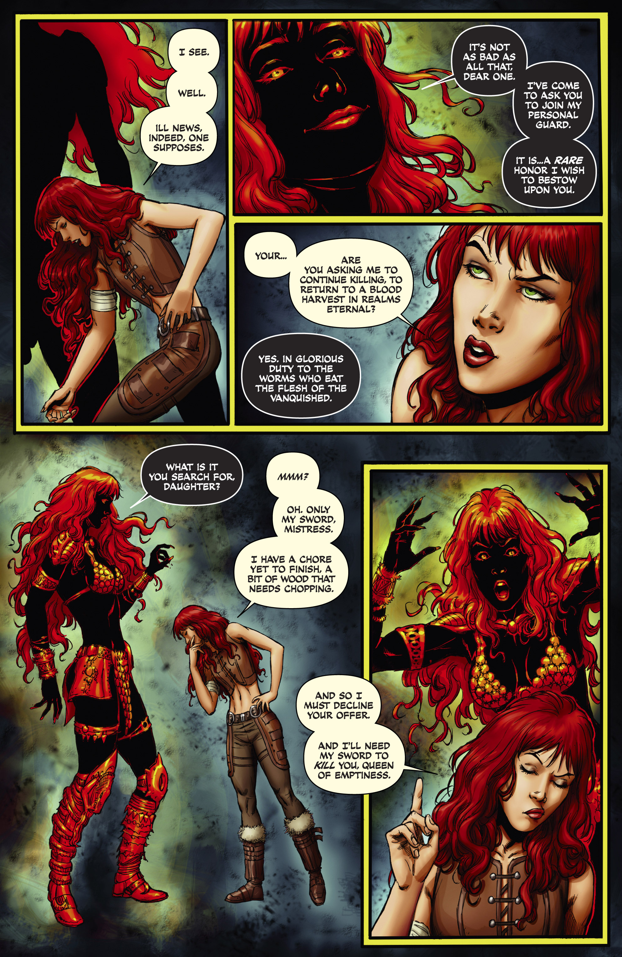 Read online Red Sonja (2013) comic -  Issue #16 - 7