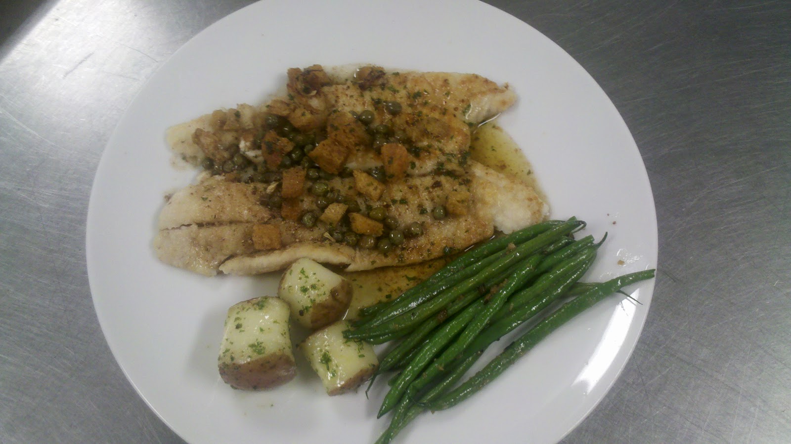 New Orleans Food and Wine Gulf Flounder Grenobloise