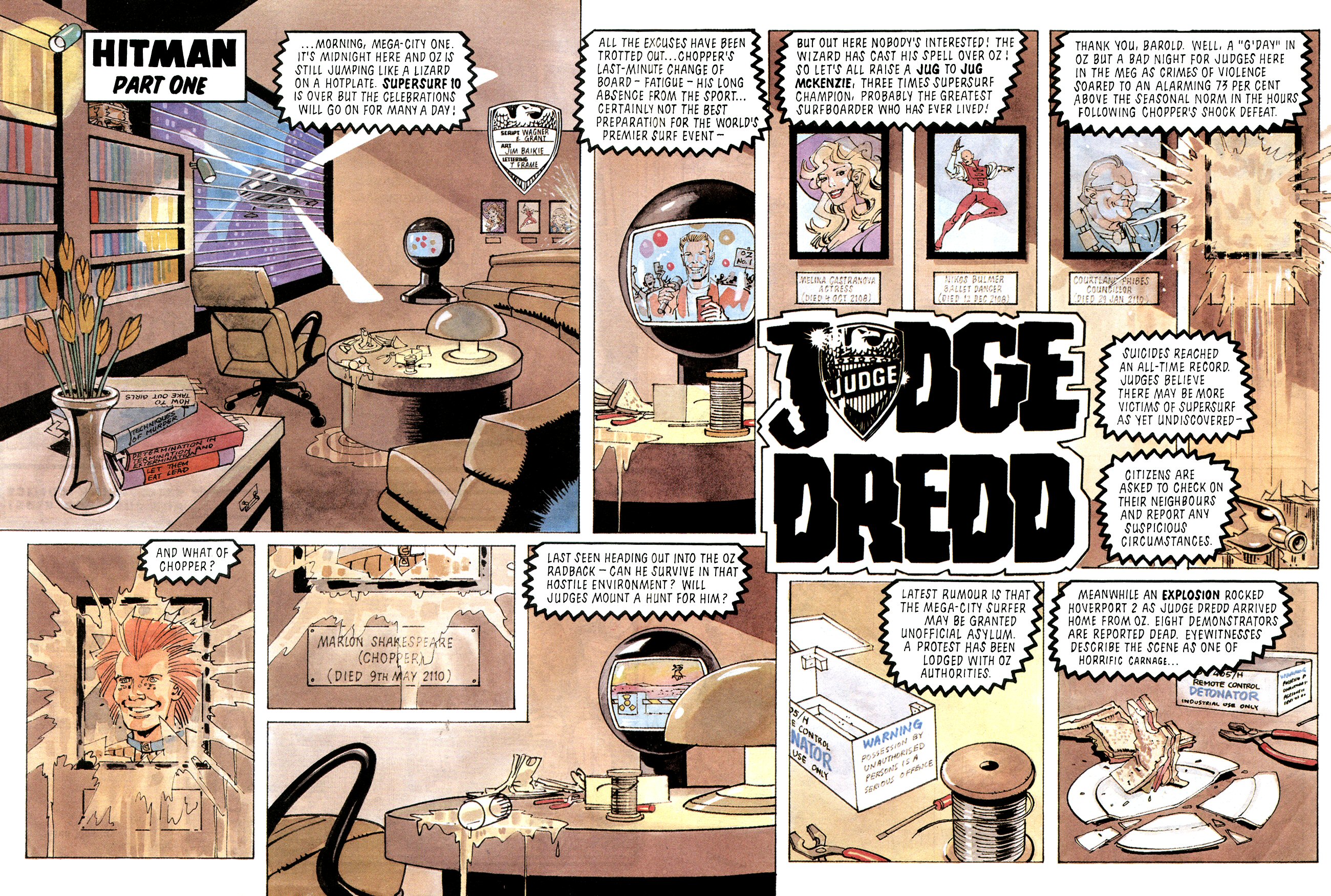 Read online Judge Dredd: The Complete Case Files comic -  Issue # TPB 12 (Part 1) - 3