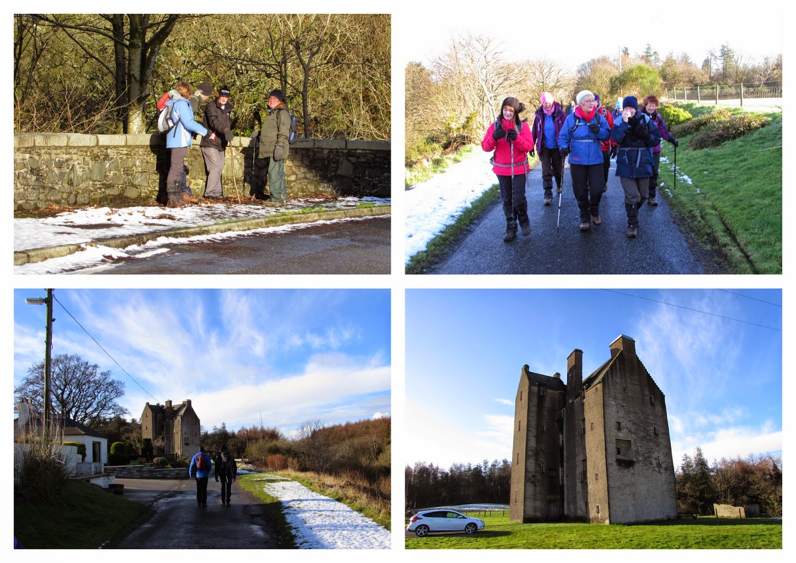 The Glebe Blog Wigtownshire RamblersSt Helena IslandGlenluce Abbey January 2015