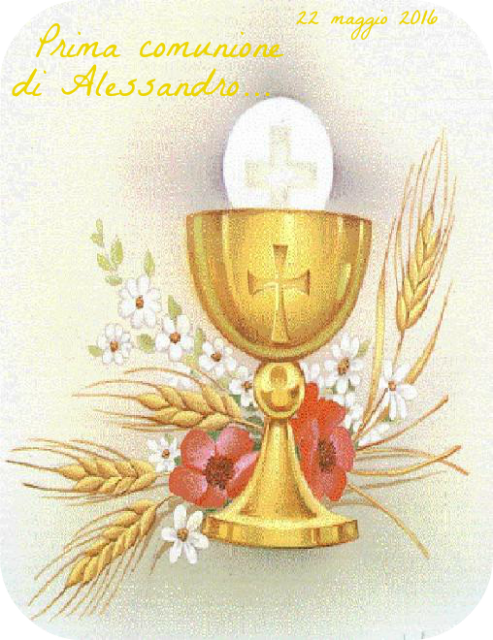 Il Cestino Dei Gomitoli Prima Comunione Di Alessandro