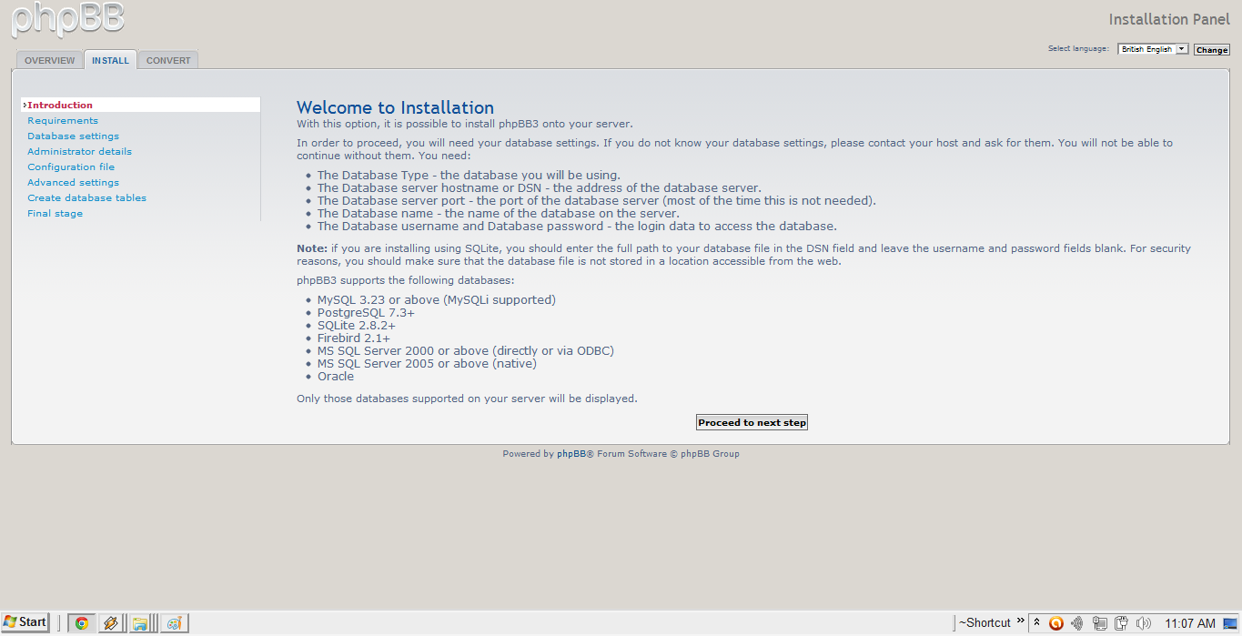 Forums index php html