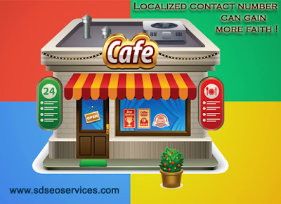 Localized contact number can gain more faith of your local customers