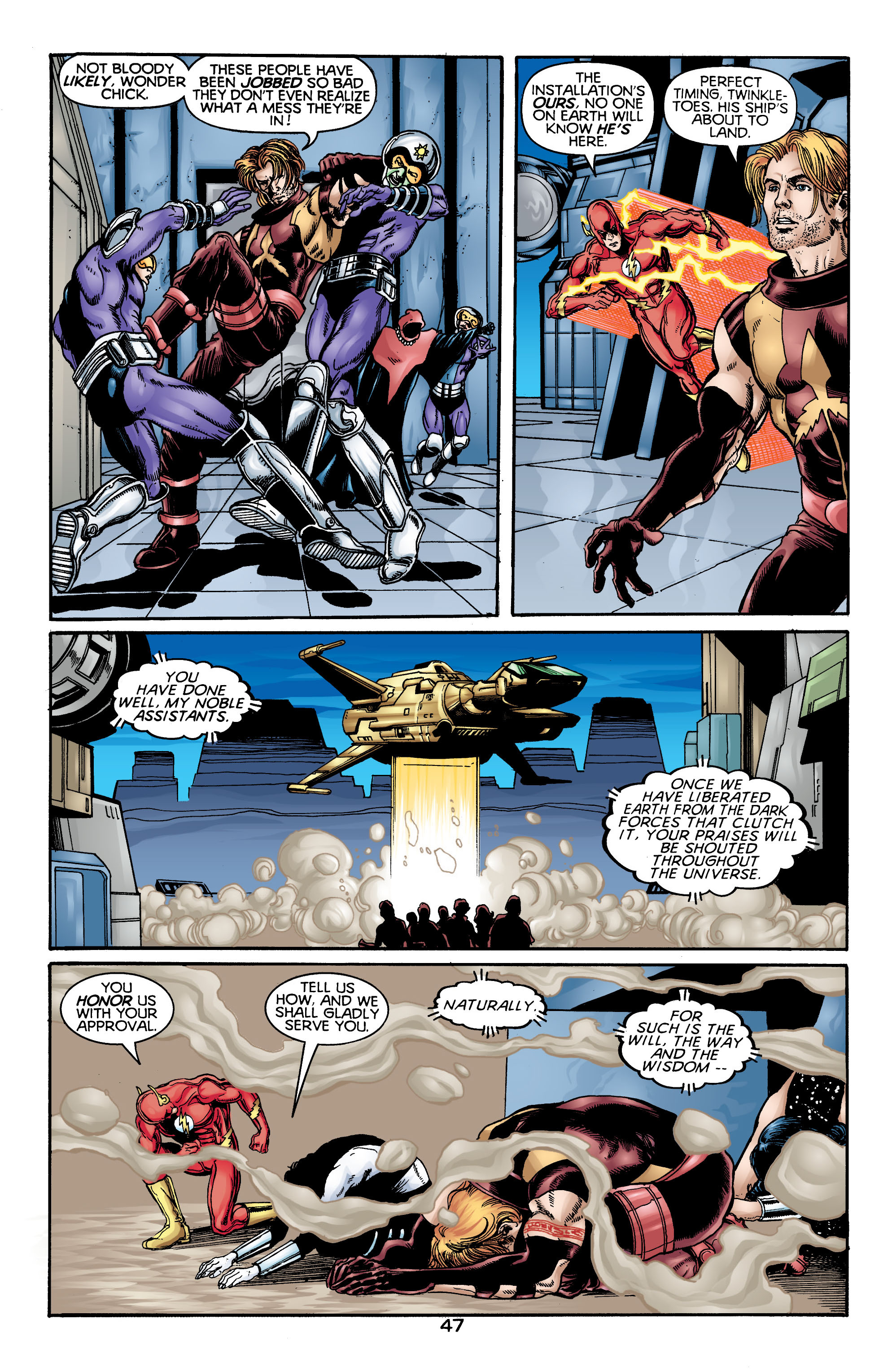 Read online Titans/Legion of Super-Heroes: Universe Ablaze comic -  Issue #1 - 48