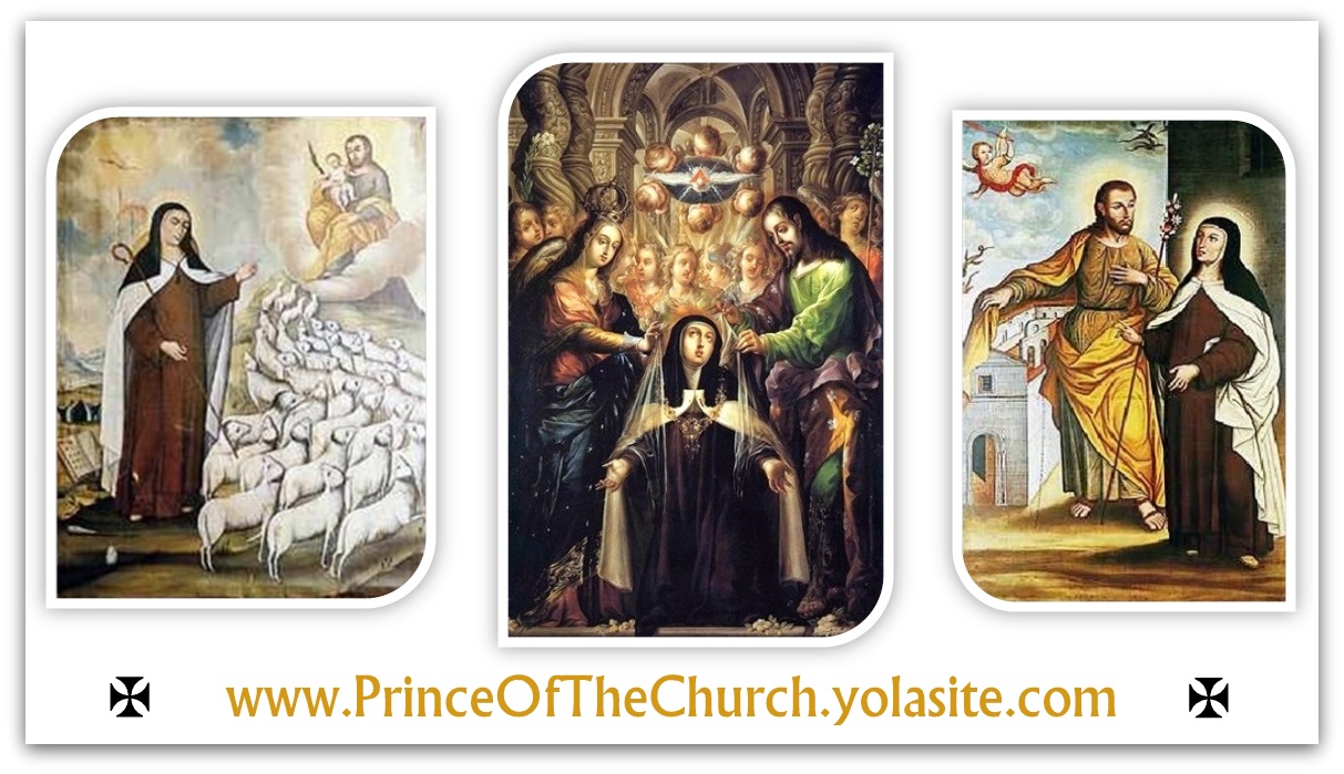 AD TE BEATE IOSEPH ☩ TO THEE O BLESSED JOSEPH ☩ St. Teresa d'Avila