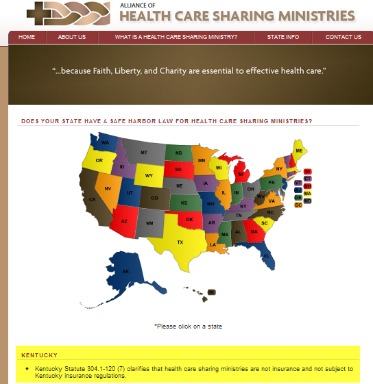 Kentucky Progress: Health sharing group responds, but ...