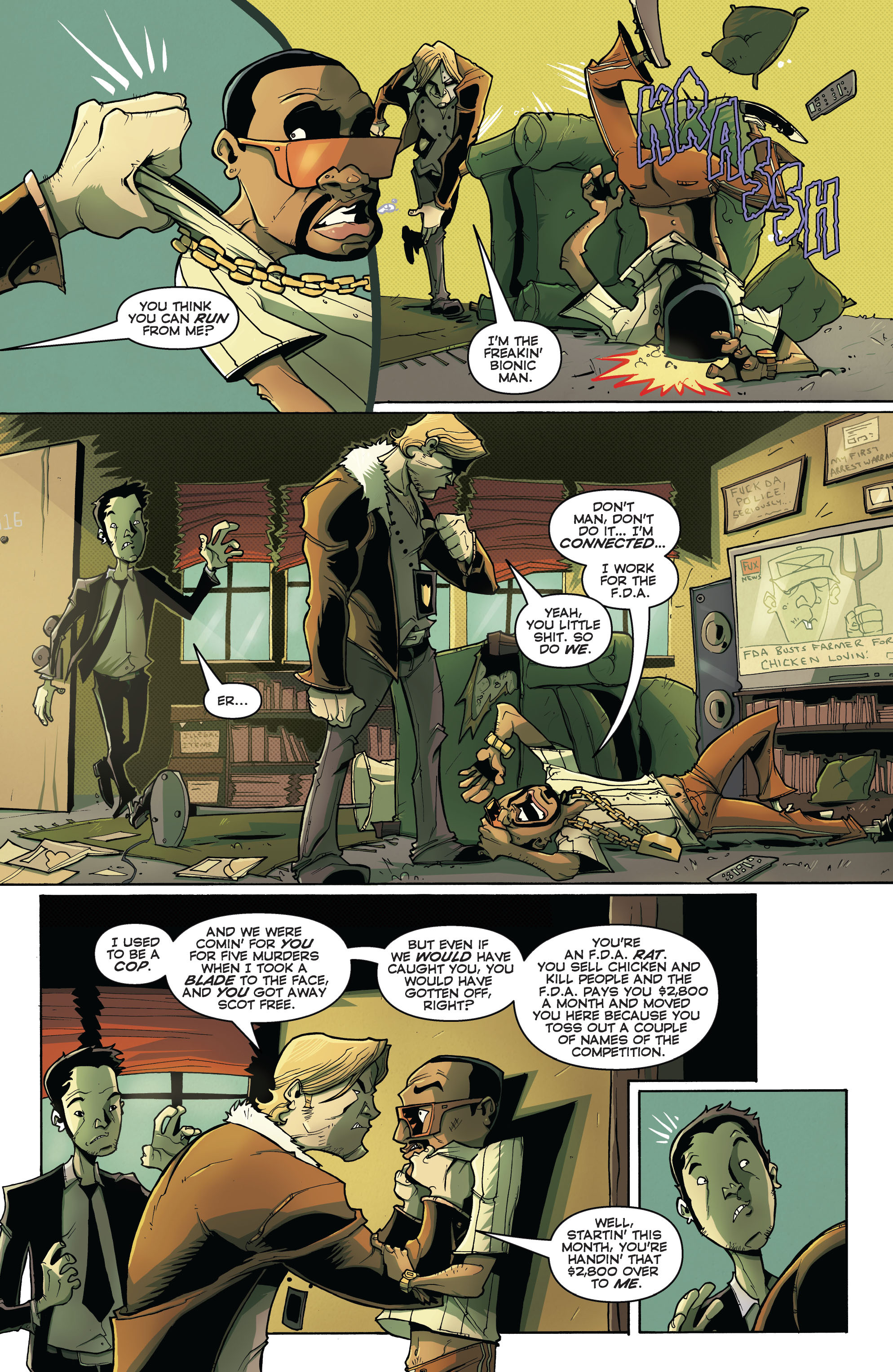 Read online Chew comic -  Issue #6 - 15