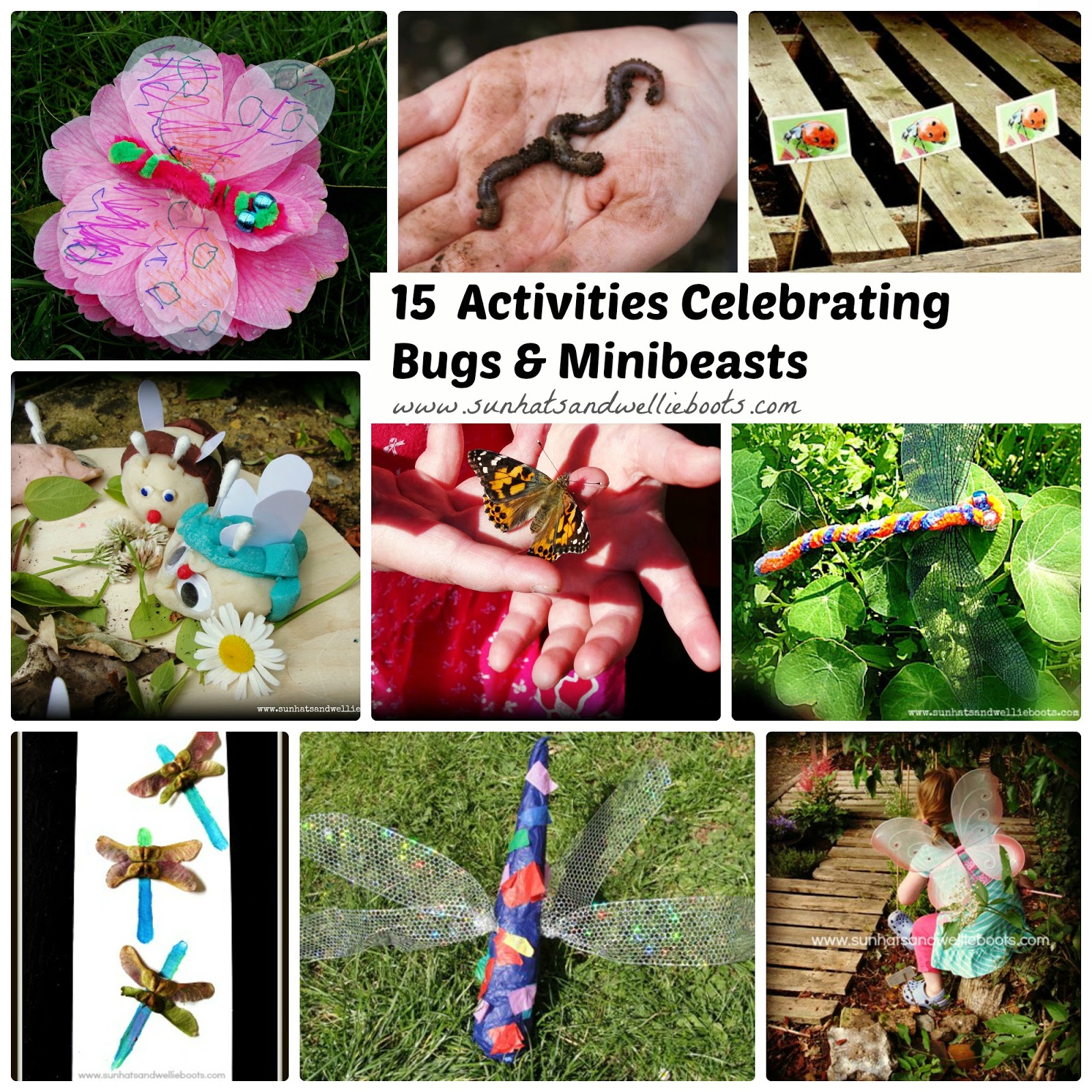 Sun Hats & Wellie Boots: Celebrating Minibeasts & Bugs - 15 Outdoor