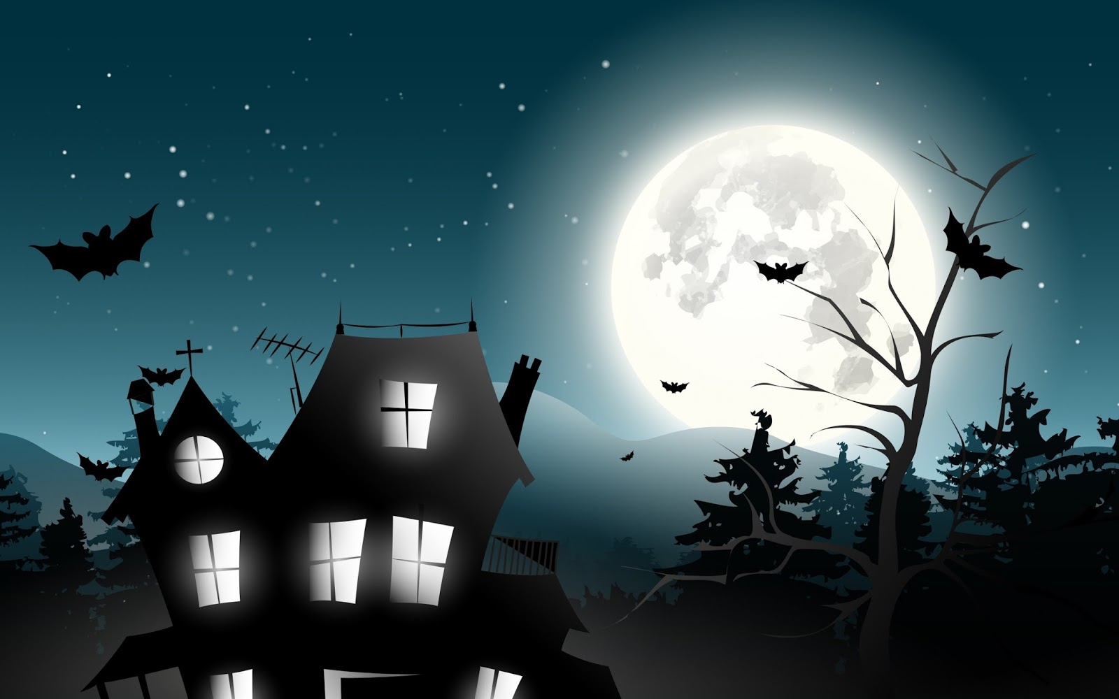 halloween wallpaper vector