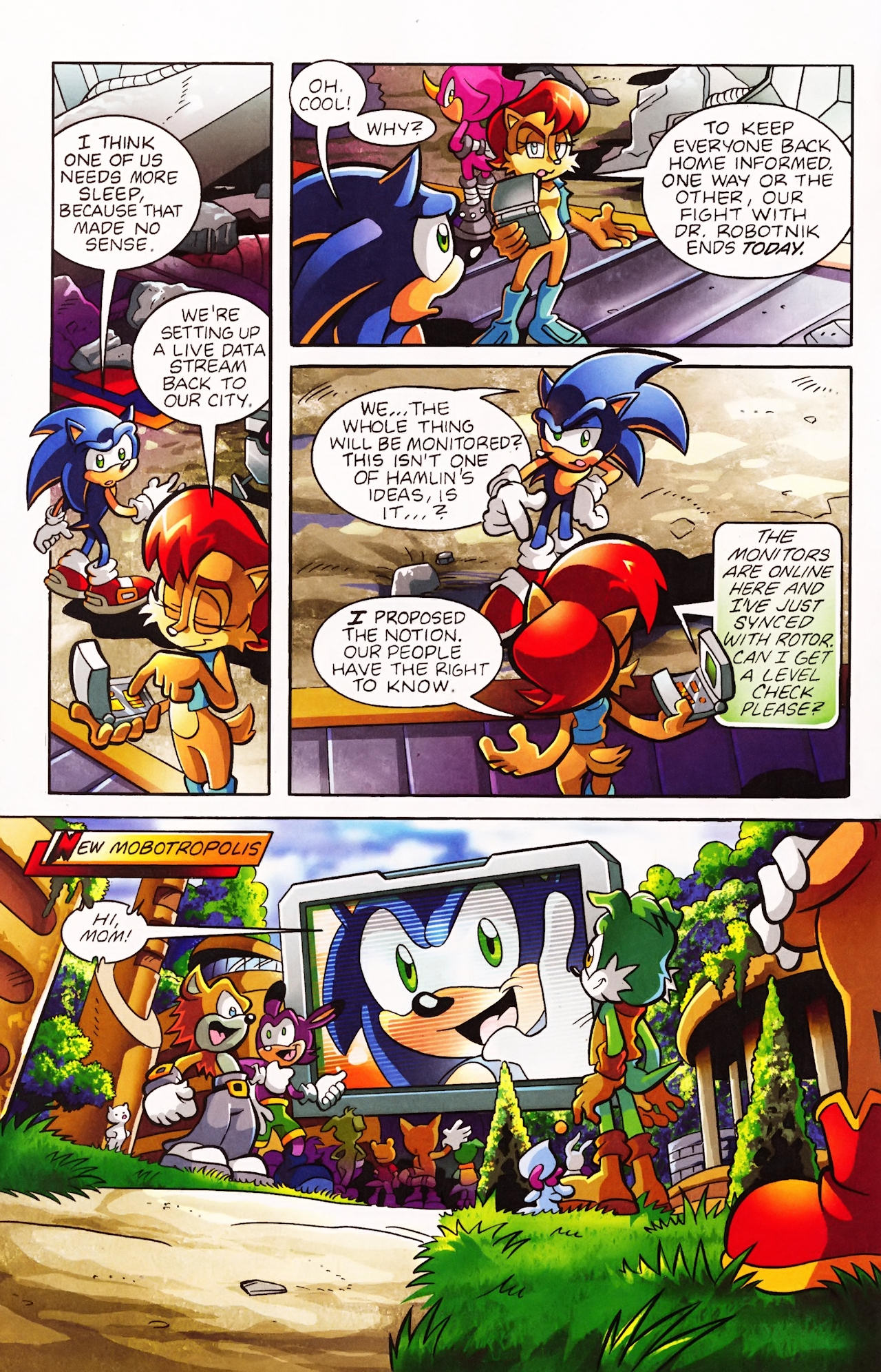 Read online Sonic The Hedgehog comic -  Issue #199 - 3