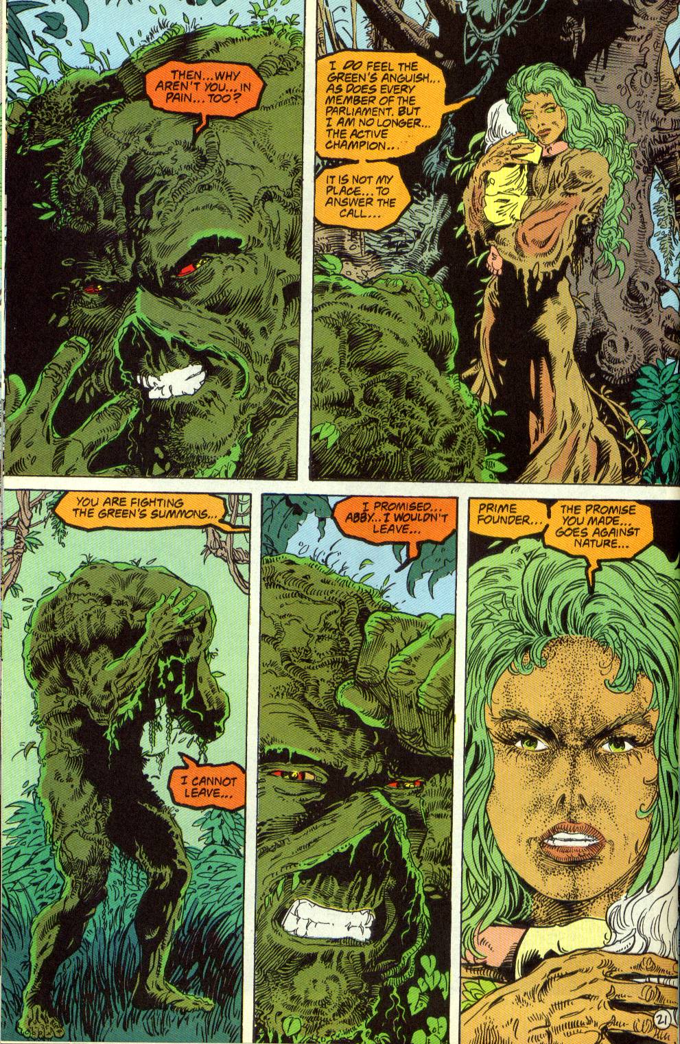 Read online Swamp Thing (1982) comic -  Issue #127 - 22