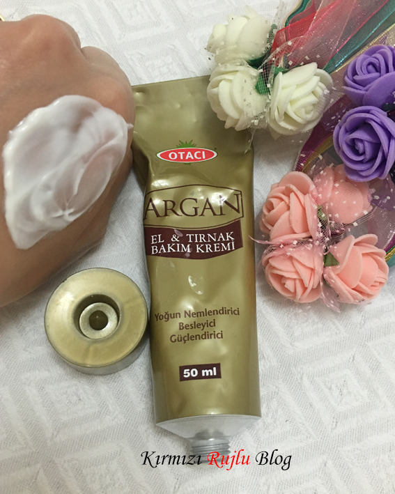Otaci Argan El Ve Tirnak Bakim Kremi Kirmizi Rujlu Blog