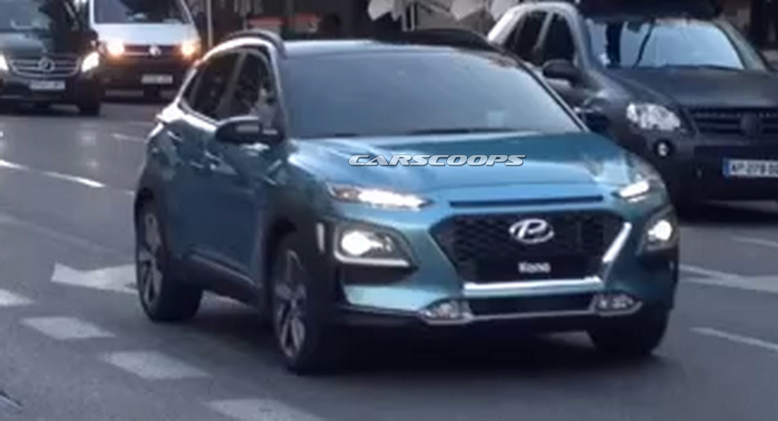 Exclusive: New 2018 Hyundai Kona Captured Completely ...