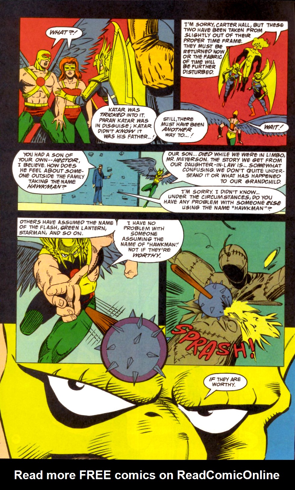 Read online Hawkworld (1990) comic -  Issue #28 - 5