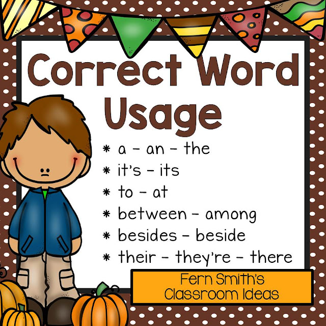  Fern Smith's Classroom Ideas Fall Correct Article Usage Task Cards, Definition Posters, Recording Sheets and Answer Keys Perfect for Back to School and Autumn Scoot, Centers and Homework at TeacherspayTeachers.