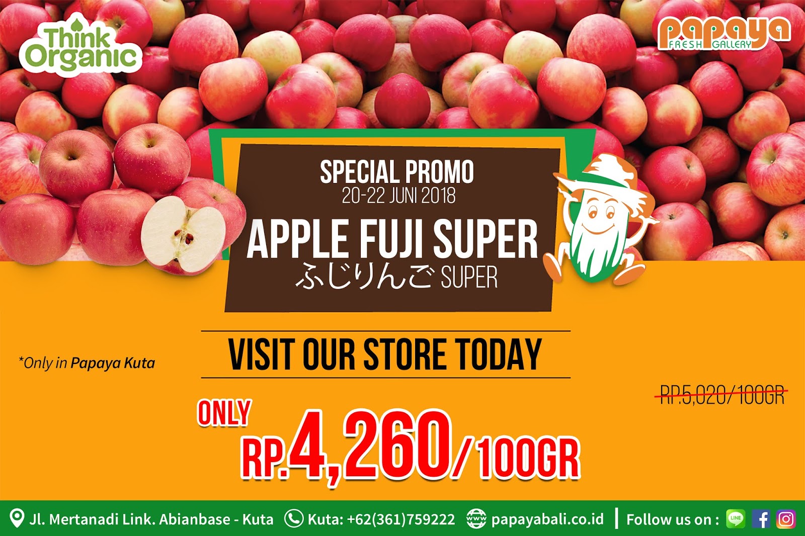 Papaya Bali Special Daily Promo 20 22 Juni 2018 PAPAYA FRESH
