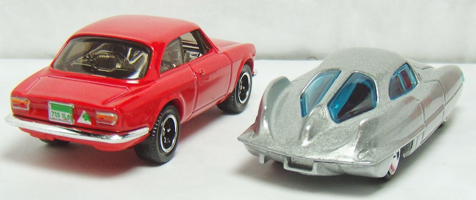 Hot Wheels Alfa Romeo 8C Compeitizone, along with other Mattel Alfa's
