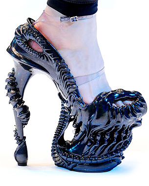 alexander mcqueen alien heels