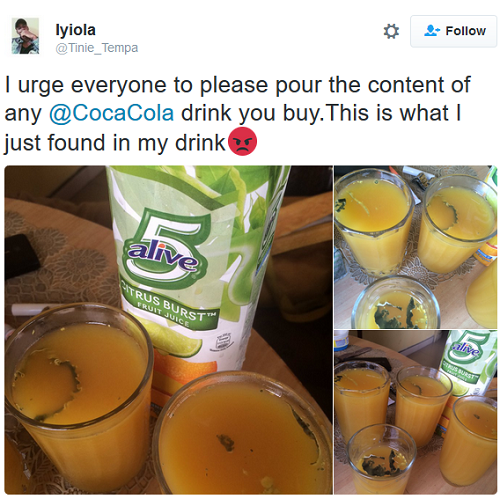 A Twitter User Who Found Something Really Strange And Unusual In His Fruit Juice Shared These P Os Online Weve Got To Be Really Careful A Twitter User Who Found Something Really Strange And Unusual In His Fruit Juice Shared These P Os Online Weve Got To Be Really Careful