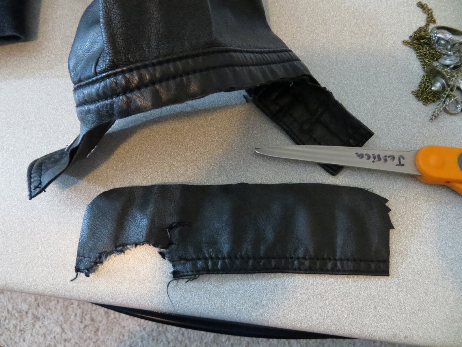 The Confident Journal Refashioning Fixing a Tear and a Hole in a Jean