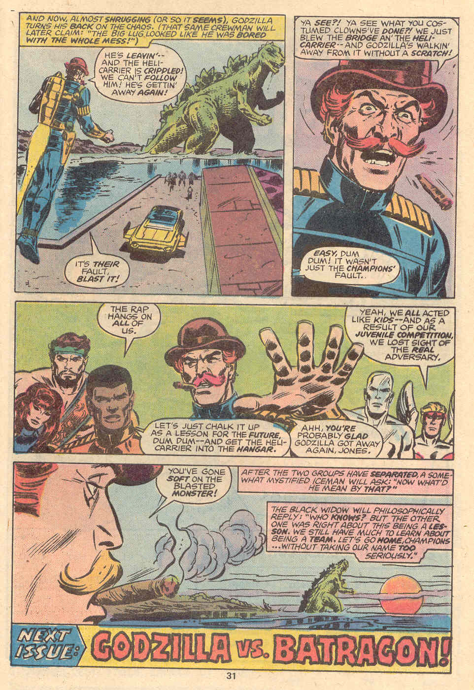 Read online Godzilla (1977) comic -  Issue #3 - 19