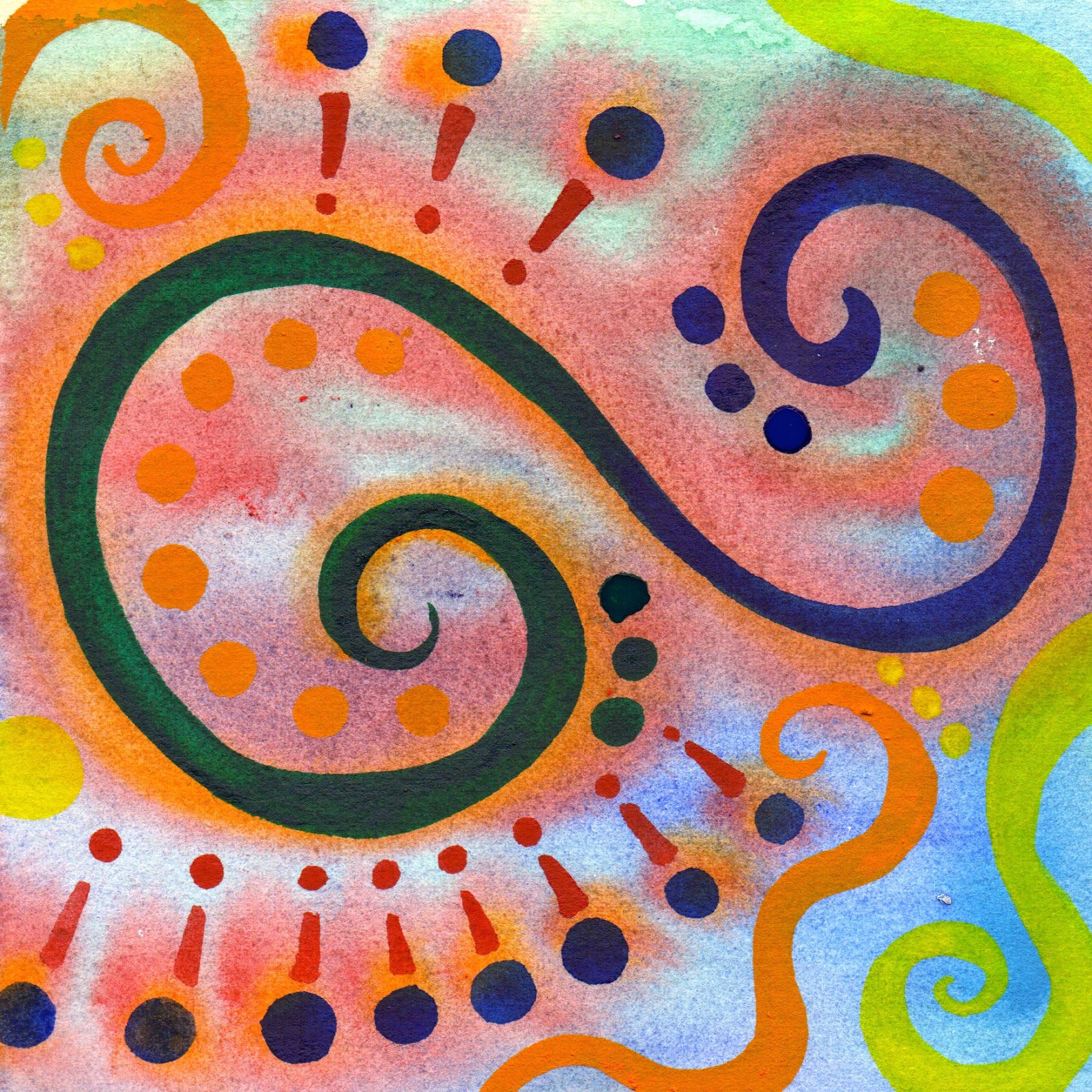 Colorful Abstract - Heather Torres Art