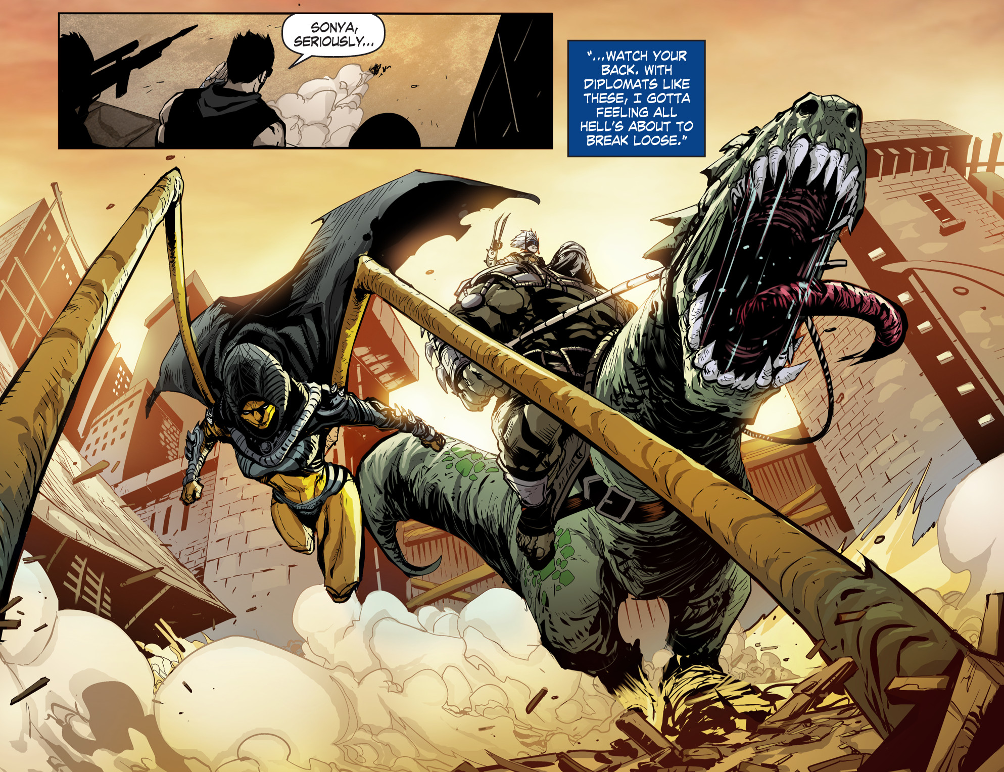 Read online Mortal Kombat X [I] comic -  Issue #15 - 7