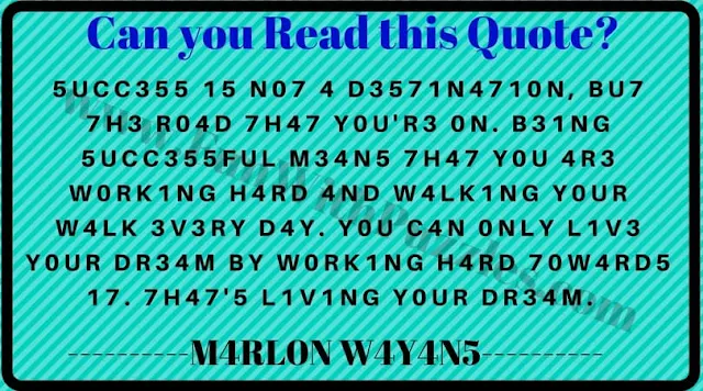 If you can read this you are genius