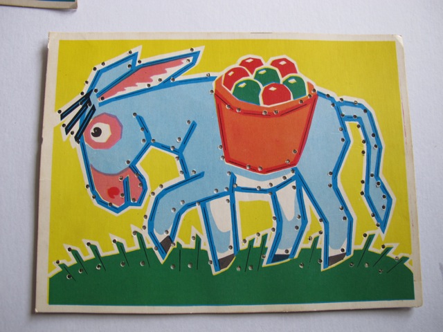A Piece of Cloth Studio: Animal Lacing Cards