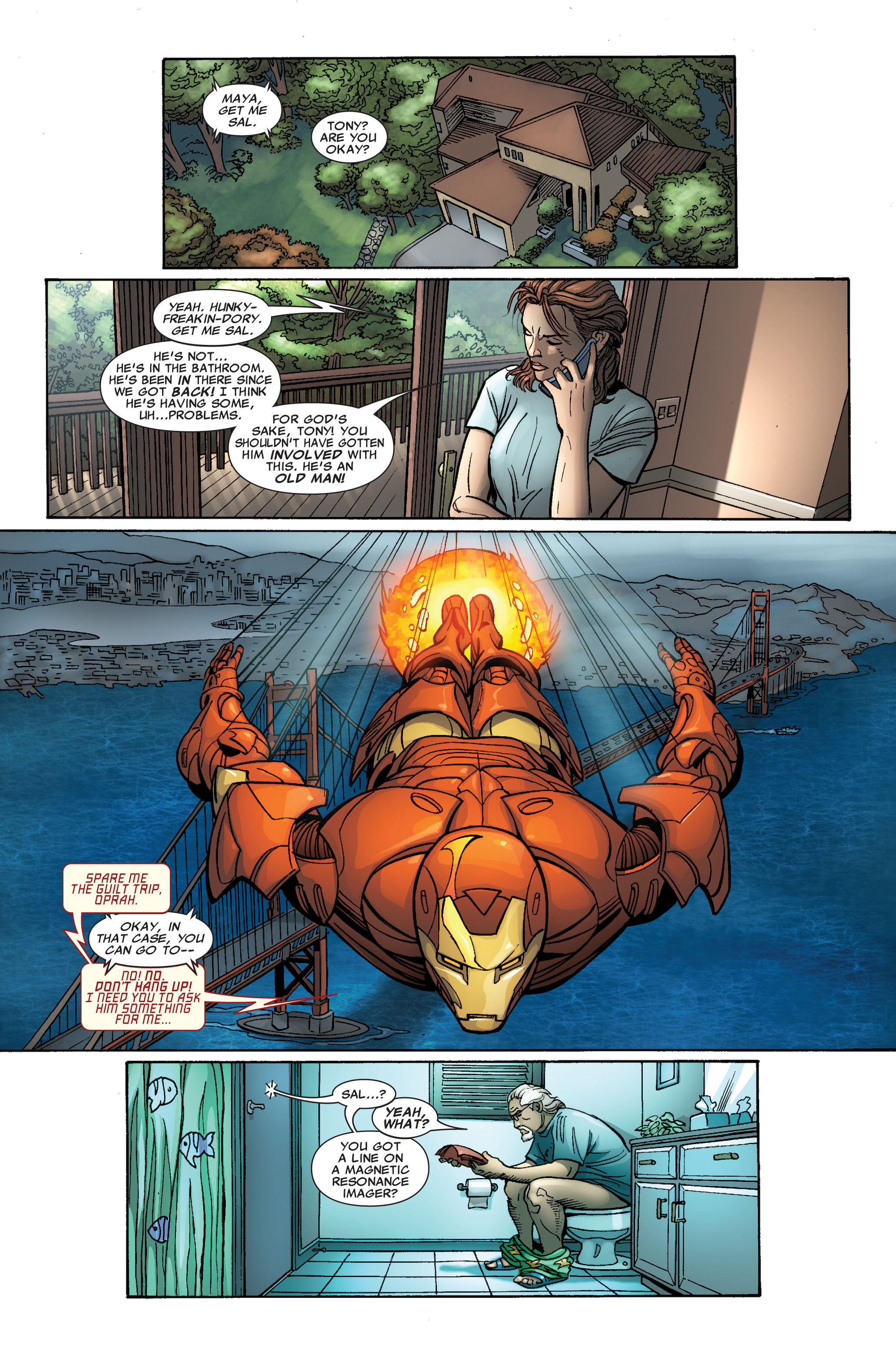 Read online Iron Man (2005) comic -  Issue #11 - 8