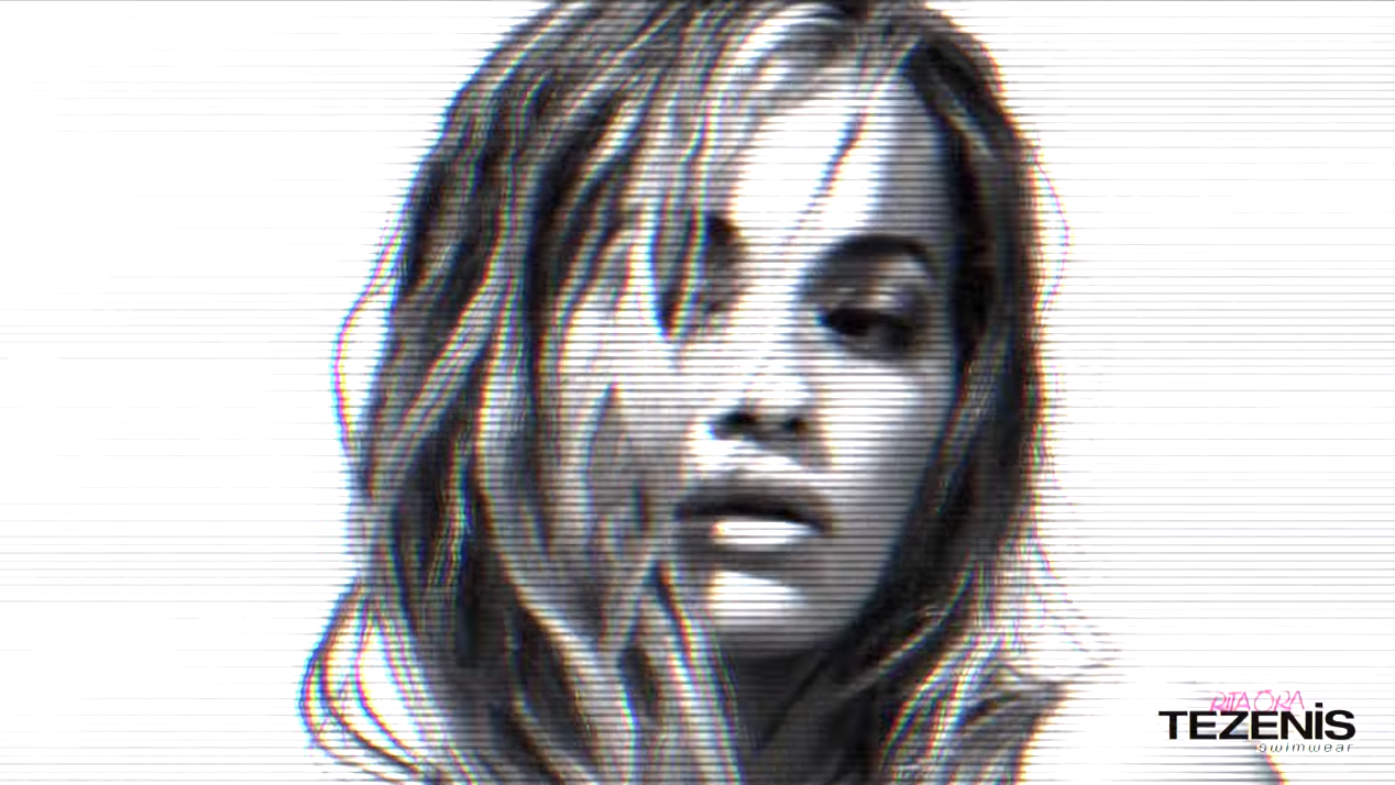 Foto Rita Ora da spot pubblicitario TEZENIS 2016