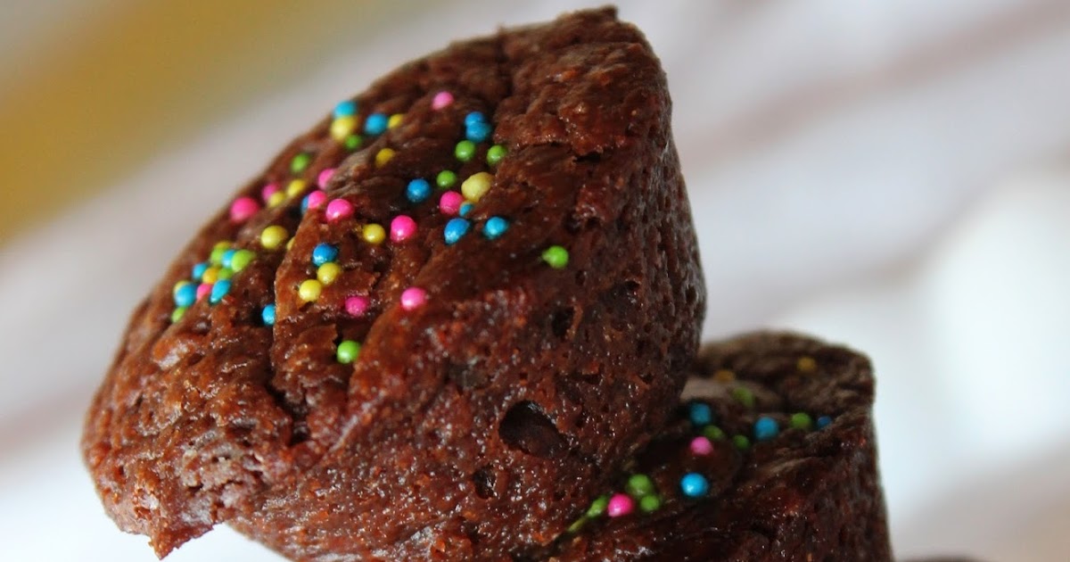 What A Dish! Fudgy Coconut Oil Brownie Bites