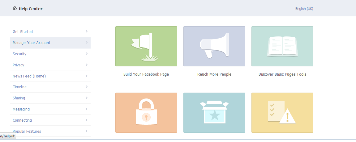 Learn from Screenshot: How to delete facebook account