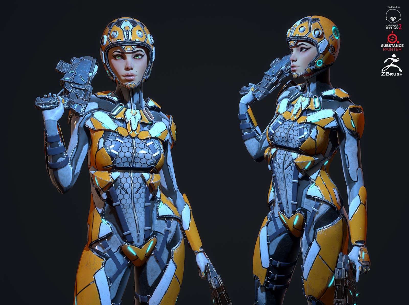 Cgistation Stella 3d Art Breakdown By Andy Chin